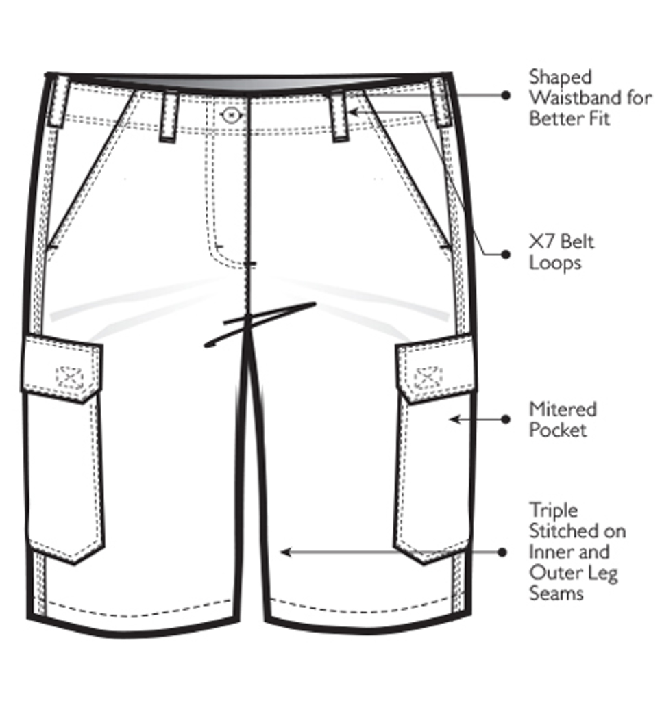 Jonsson Workwear | Women's Cargo Shorts