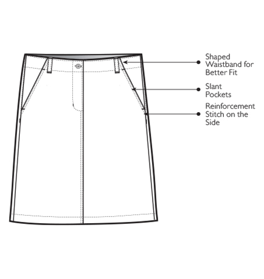 Jonsson Workwear | Women's Skirts