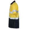 Picture of 100% Cotton Two Tone Short Sleeve Reflective Work Shirt