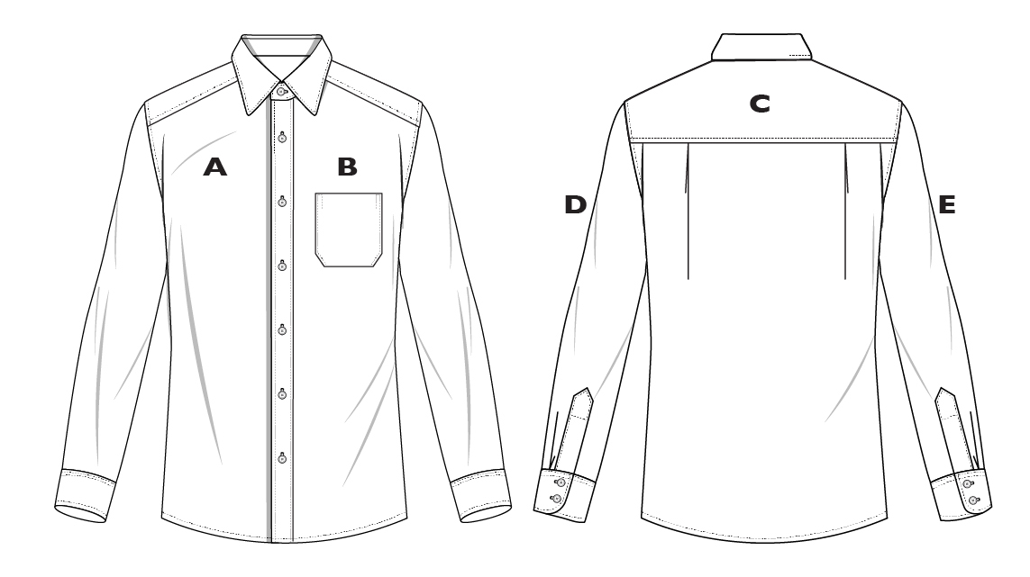Jonsson Workwear | Men's Long Sleeve Shirt