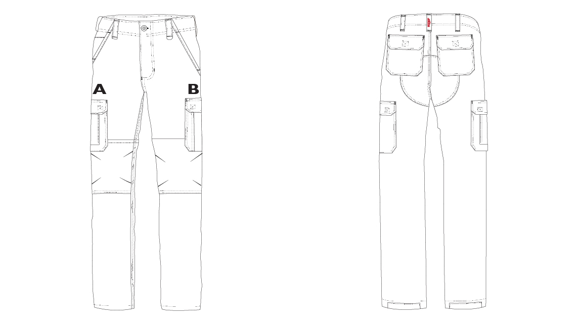 Jonsson Workwear | Heavyduty Multi-Pocket Trousers
