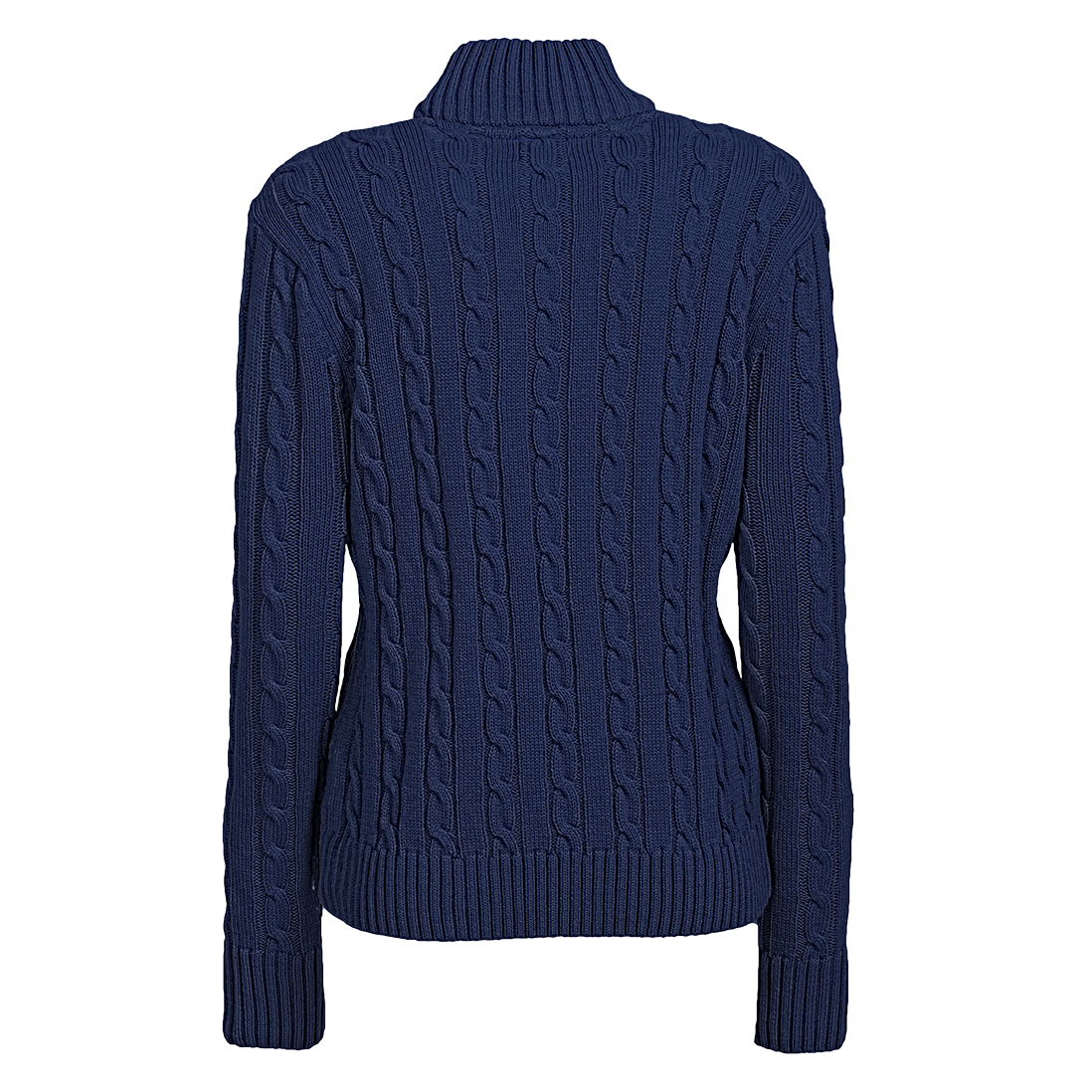 Jonsson Workwear | Women's Cable Knit Button Up Jersey