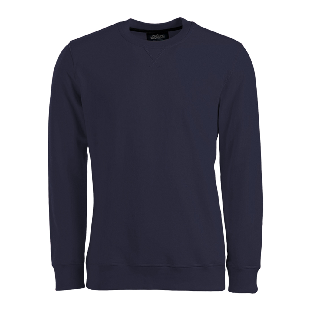 Jonsson Workwear | 100% Cotton Crew Neck Sweater