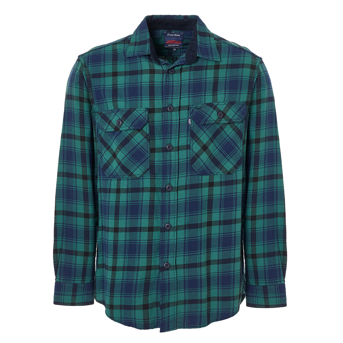 Jonsson Workwear | Long Sleeve Cotton Twill Shirt